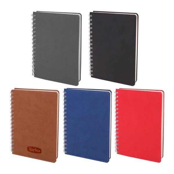 BATIKENT SPİRALLİ TARİHSİZ DEFTER (15X21 CM)