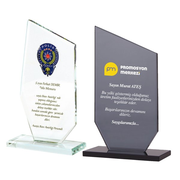 KAŞGAR KRİSTAL PLAKET