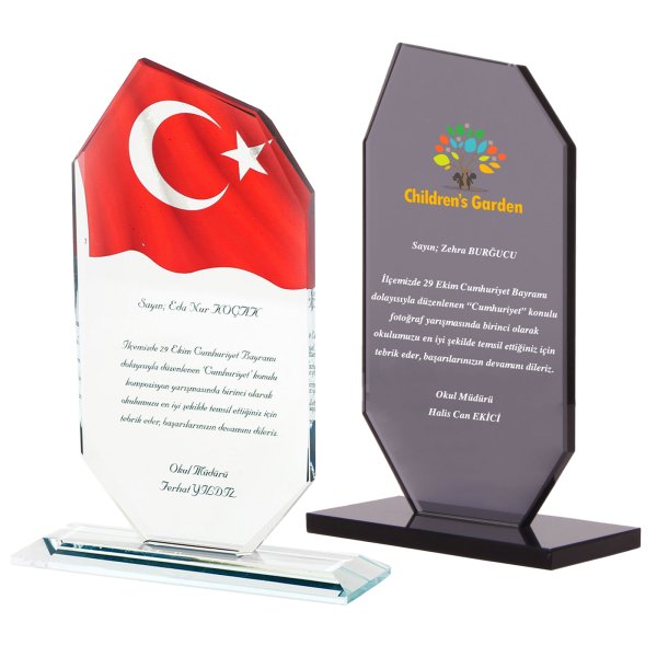 OSKAY KRİSTAL PLAKET