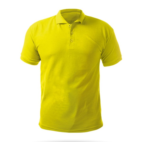 Afyon AÇELYA SARI XL POLO YAKA TİŞÖRT - 2. Kalite Polo Yaka Tişört