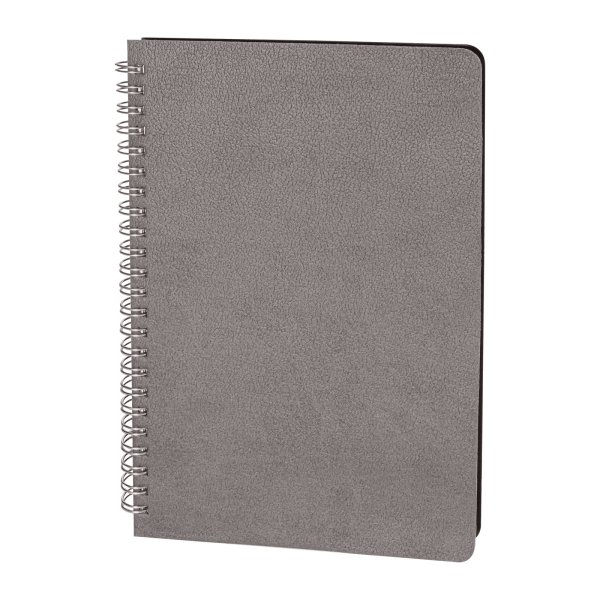 Afyon AKYURT GRİ SPİRALLİ TARİHSİZ DEFTER (13X21 CM) - Tarihsiz Defterler