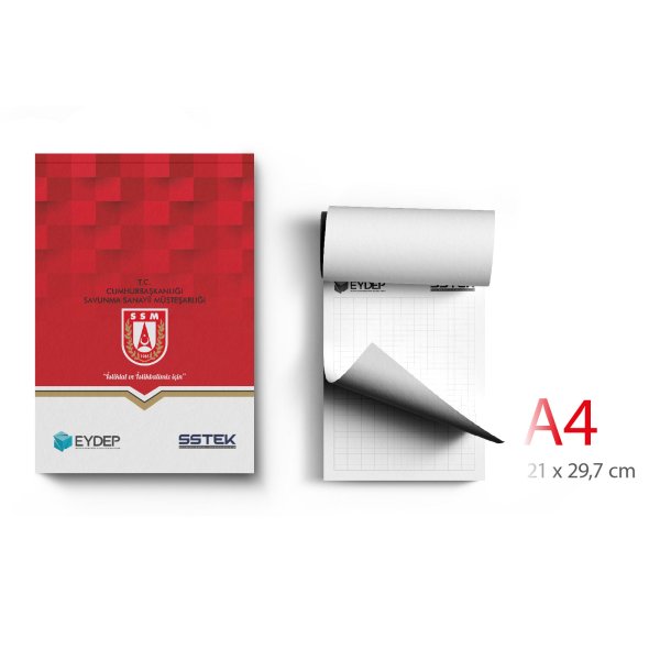 Afyon ALA-52 KAPAK GEÇMELİ A4 BLOKNOT - Bloknotlar