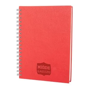 Afyon ALTINDAĞ YEŞİL KARELİ SPİRALLİ TARİHSİZ DEFTER (17X24 CM) - Tarihsiz Defterler - Görsel 4