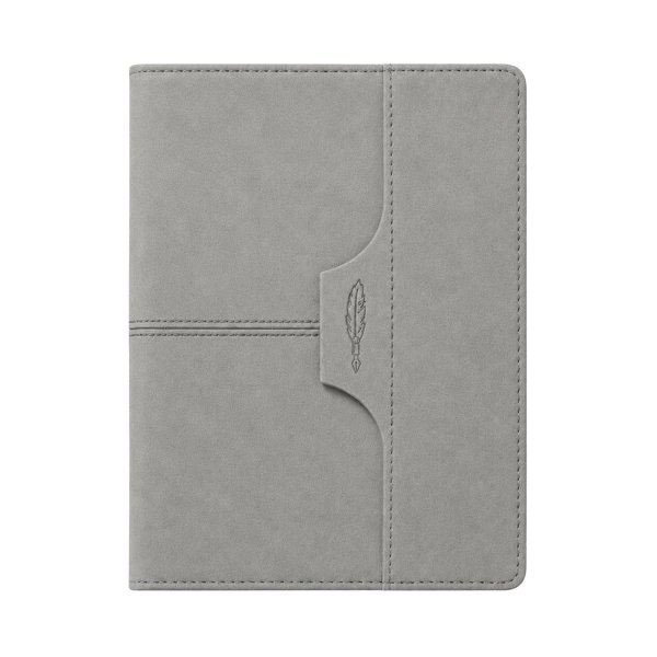 Afyon ATAKULE GRİ TARİHSİZ DEFTER (15X21 CM) - Tarihsiz Defterler