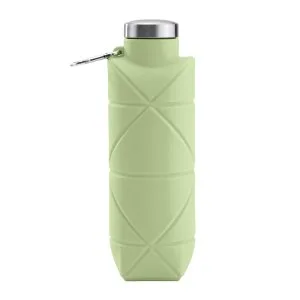 Afyon AYDENİZ PEMBE 700 ML KATLANABİLİR SİLİKON MATARA - Termoslar ve Mataralar - Görsel 2