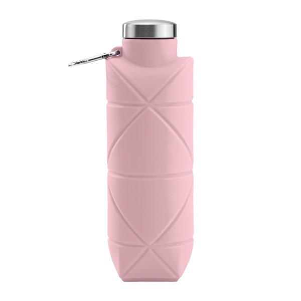 Afyon AYDENİZ PEMBE 700 ML KATLANABİLİR SİLİKON MATARA - Termoslar ve Mataralar
