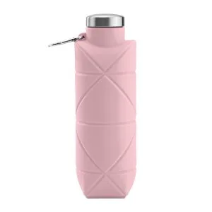 Afyon AYDENİZ PEMBE 700 ML KATLANABİLİR SİLİKON MATARA - Termoslar ve Mataralar