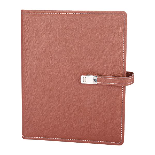 Afyon AYDINLIKEVLER KAHVERENGİ ORGANİZER DEFTER (18x21,5 CM) - Organizerler