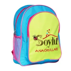 Afyon BAMBU MAVİ ANAOKULU ÇANTASI - Okul Çantaları