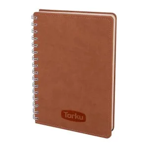 Afyon BATIKENT GRİ SPİRALLİ TARİHSİZ DEFTER (15X21 CM) - Tarihsiz Defterler - Görsel 2