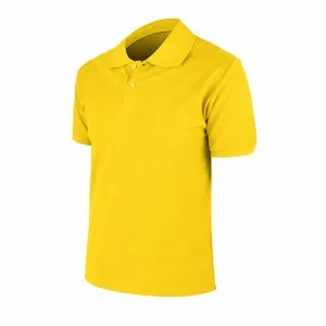 Afyon BEGONYA SARI XXL POLO YAKA TİŞÖRT - 1. Kalite Polo Yaka Tişört
