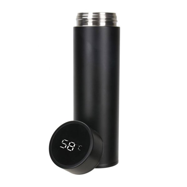 Afyon BEYŞEHİR SİYAH 500 ML DERECELİ TERMOS - Termoslar ve Mataralar
