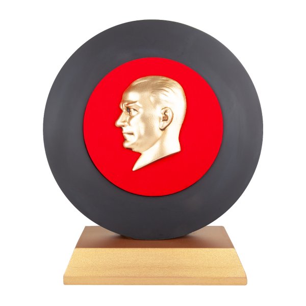 Afyon ÇAĞDAŞ ATATÜRK KABARTMALI PLAKET - Bayrak Plaket