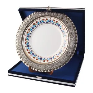 Afyon GPT-03 GÜMÜŞ İŞLEMELİ PLAKET TABAK - Tabak Plaketler - Görsel 2