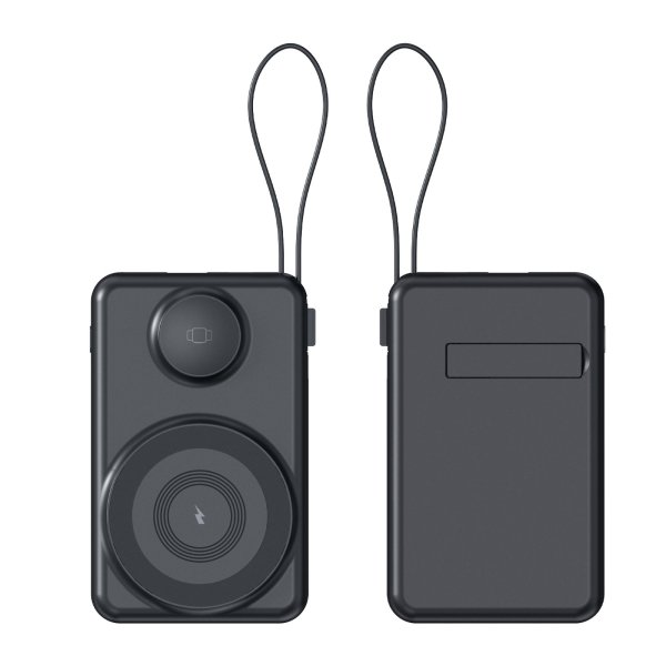 Afyon KAYABEYİ 10.000 MAH SİYAH MAGSAFE ve WIRELESS POWERBANK
