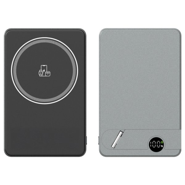 Afyon KİLYOS 10.000 MAH SİYAH MAGSAFE ve WIRELESS STANDLI POWERBANK