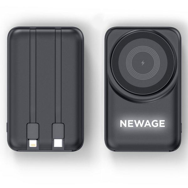Afyon KÜÇÜKLER 10.000 MAH SİYAH MAGSAFE ve WIRELESS POWERBANK