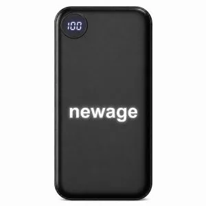 Afyon KUMBURNU 10.000 MAH SİYAH LEDLİ POWERBANK - Görsel 2