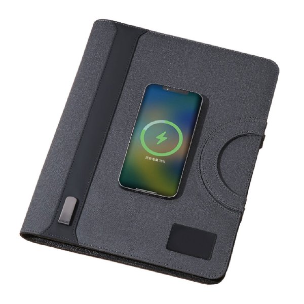 Afyon KURTBOĞAZI 8.000 MAH WIRELESS POWERBANK ORGANİZER ÇANTA - Powerbank Defter