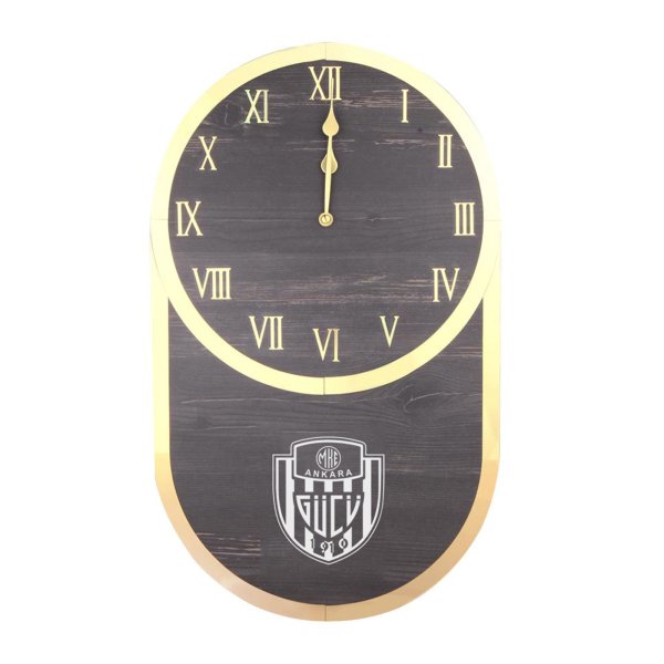 Afyon ORİON AHŞAP KASA DUVAR SAATİ (300X500 MM) - Duvar Saatleri
