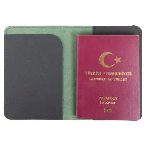 Afyon PASAPORTLUK TURKUAZ DERİ - Seyahat Ürünleri - Görsel 3