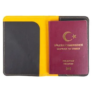 Afyon PASAPORTLUK TURKUAZ DERİ - Seyahat Ürünleri - Görsel 4