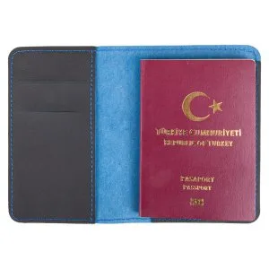 Afyon PASAPORTLUK TURKUAZ DERİ - Seyahat Ürünleri - Görsel 5