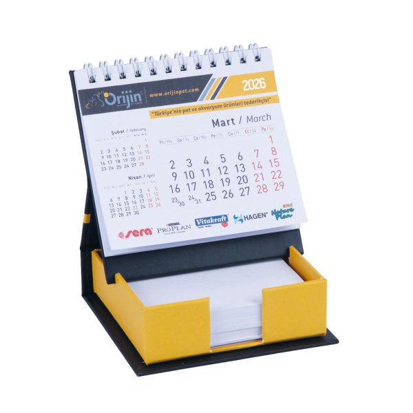 Afyon PM-31 TAKVİMLİ KÜP BLOKNOT - Bloknotlar