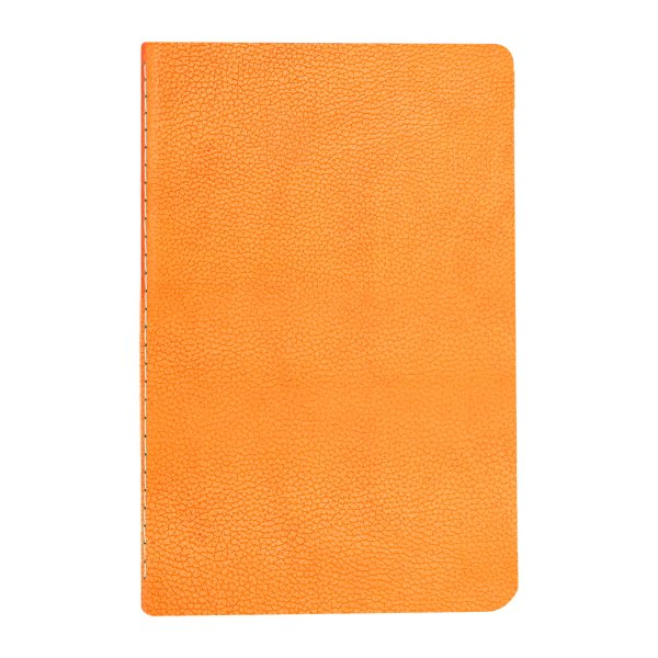 Afyon SIHHİYE TURUNCU TERZİ DİKİŞLİ DEFTER (13X21 CM) - Tarihsiz Defterler