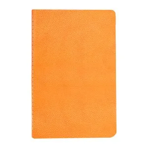 Afyon SIHHİYE TURUNCU TERZİ DİKİŞLİ DEFTER (13X21 CM) - Tarihsiz Defterler