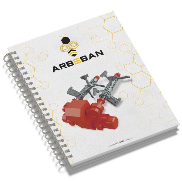 Afyon TANDOĞAN KUŞE MUKAVVA SIVAMA SPİRALLİ DEFTER 20X28 CM - Tarihsiz Defterler