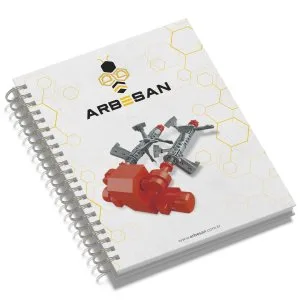 Afyon TANDOĞAN KUŞE MUKAVVA SIVAMA SPİRALLİ DEFTER 20X28 CM - Tarihsiz Defterler