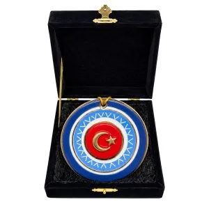 Afyon TUĞRA AYYILDIZ DEKORATİF DUVAR ASKISI - Tablolar