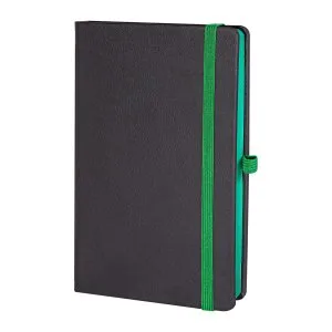 Afyon TUNALI YEŞİL TARİHSİZ DEFTER (13X21 CM) - Tarihsiz Defterler