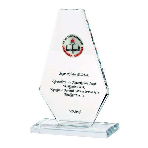 Afyon YAMAN KRİSTAL PLAKET - Kristal Plaketler